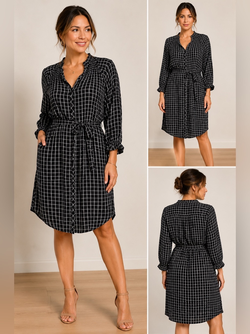 MAEVE by ANTHROPOLOGIE Long Sleeve Dress